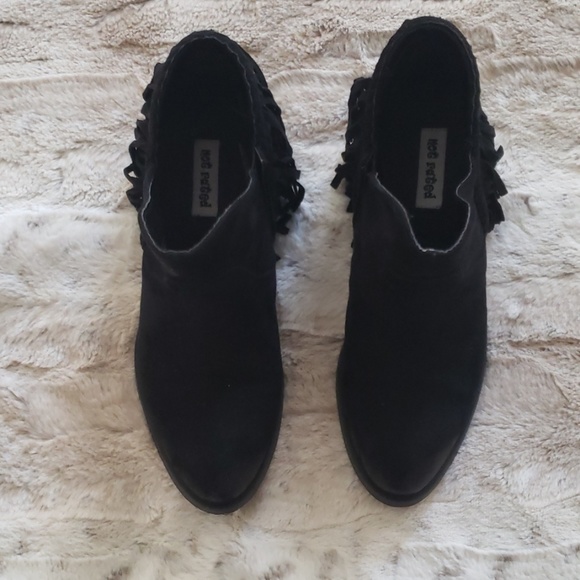 Buckle Not Rated Fringe Booties - Picture 2 of 8